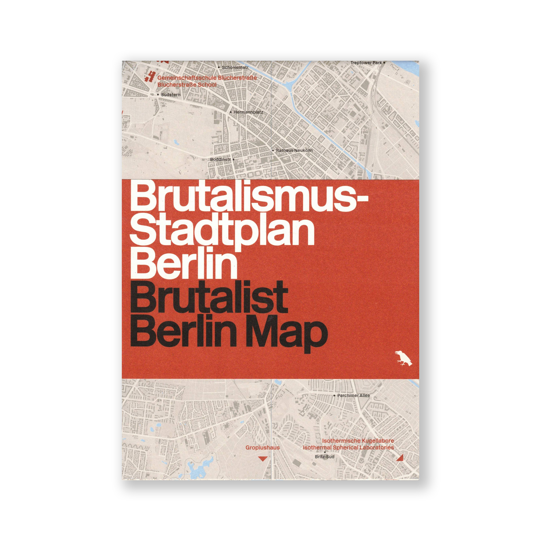 Brutalist Berlin Map