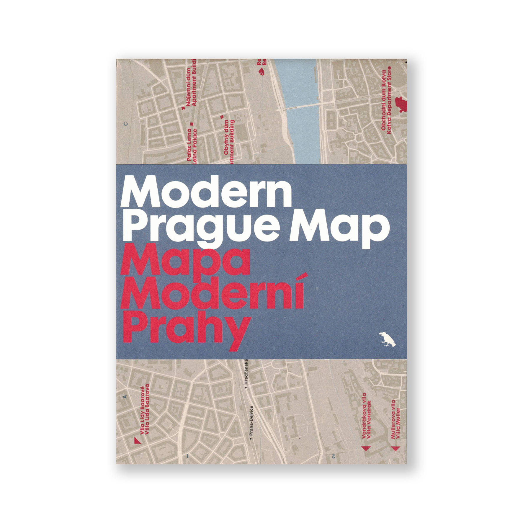 Modern Prague map